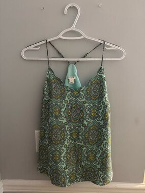 J. Crew scalloped cami top